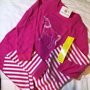 Honey Bee Tees girls Pjs